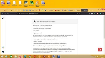 Why i got kicked out of ALX last time also why is ALX disabling accounts and the solution for that