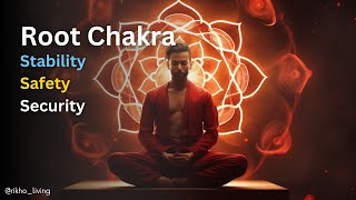 Root Chakra Healing Meditation Music | For Safety, Security & Stability | Muladhara Chakra