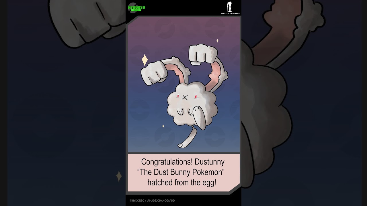 Shiny✨ Dustunny ( Solo Form) Hatches | Hydonso Region