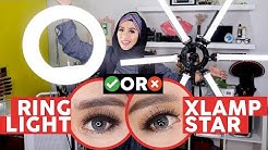 Rahasia Foto Video Bagus ala BeautyVlogger dan MUA! Review Ringlight dan XLamp! - Durasi: 15.49. 