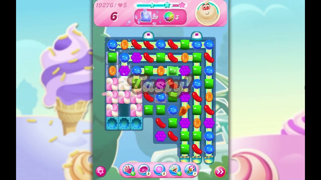 Candy Crush Saga Level 19276 - YouTube
