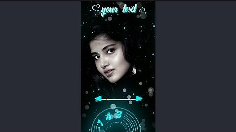 Avee Player Visualizer Templates || Trending Vertical Status Particle Tutorial using Kinemaster