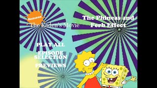 The Kadens Movie The Phineas And Ferb Effect 2020 Dvd Menu