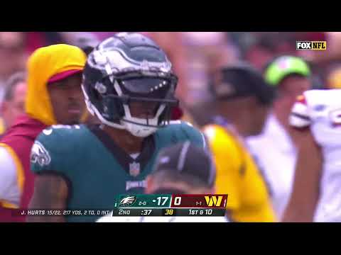 Devonta Smith 169 Yards Game Highlights Vs Commanders Week 3 2022