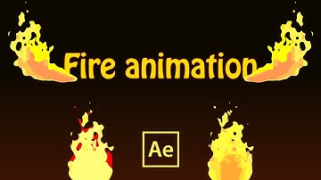 Easy Fire animation in After Effects