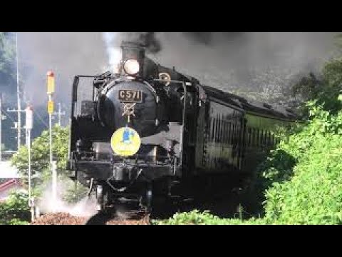 ⚠︎汽笛音量注意・4K】SL 貴婦人 山口線 上り 臨時普通列車 快速 SL