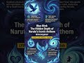 The Naruto Opening Everyone Knows | Blue Bird | Ikimonogakari #Shorts #Naruto #bluebird #naruto