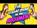 The Zodiac Signs In An Argument