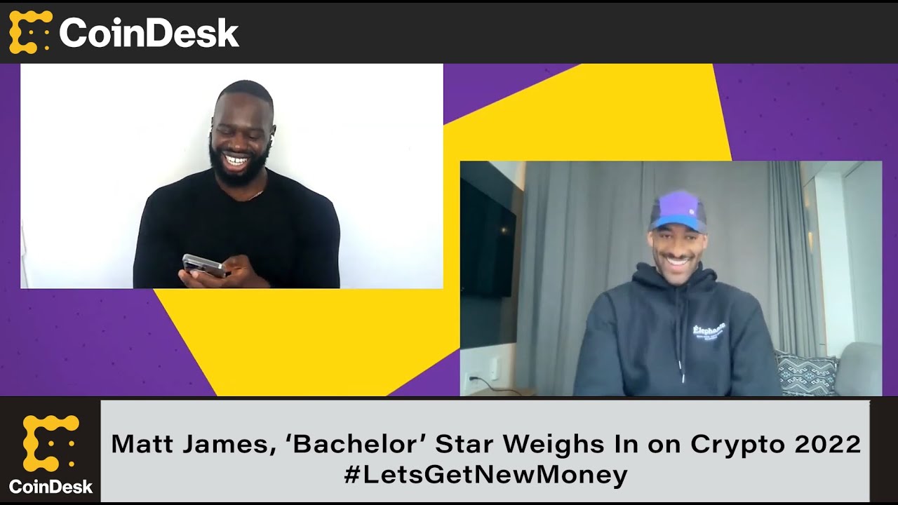 Matt James, ‘Bachelor’ Star and Crypto Bull, Weighs In on the Metaverse,  NFTs and 2022 Predictions