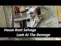 Cold Water Salvage Of A House Boat