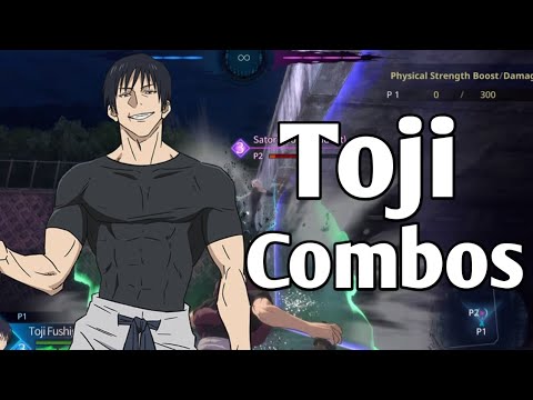 Toji Fushiguro Combos Jujutsu Kaisen Cursed Clash NEW DLC
