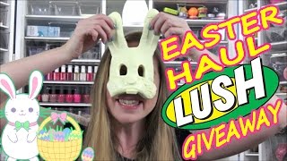LUSH Easter 2017 FULL RANGE Collection Haul & GIVEAWAY!!*CLOSED*
