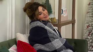 Barefoot Dreams CozyChic Classic Plaid 45x60 Blanket on QVC