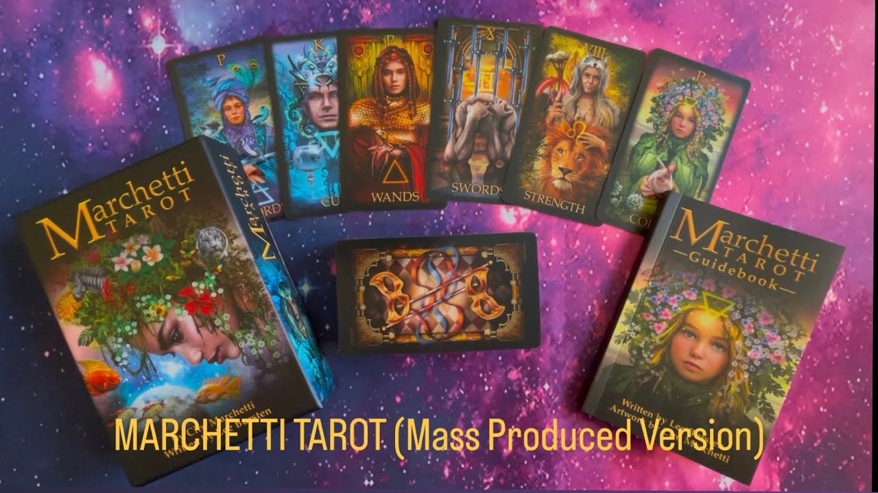 Marchetti Tarot Mass Produced Version & Side by Side Comparison |⭐️New Release⭐️| Full Flip Through