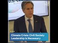 Climate Crisis: Civil Society Leadership Is Necessary