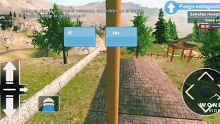 Simulador de rescate helicóptero (misión de fuego) screenshot 1