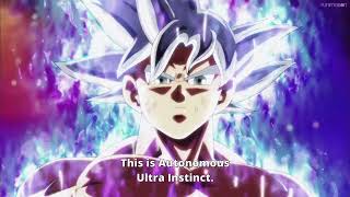 Goku Masters Ultra Instinct 8K