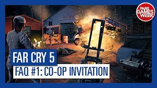 Far Cry 5 - Co-op - How do I invite my friend to play co-op?