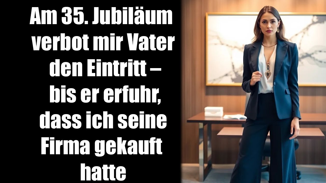 5. Hochzeitstag: Papa sagte ‚Du bist nicht willkommen‘ – bis ich seine Firma kaufte