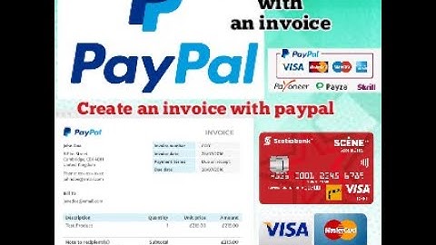 How to create an invoice with paypal to request payments from customer January 2021