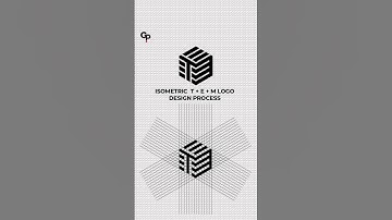 Isometric T + E + M Logo Design Process in Adobe Illustrator | Illustrator Tutorial #logodesign