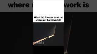 So you crack the homework
