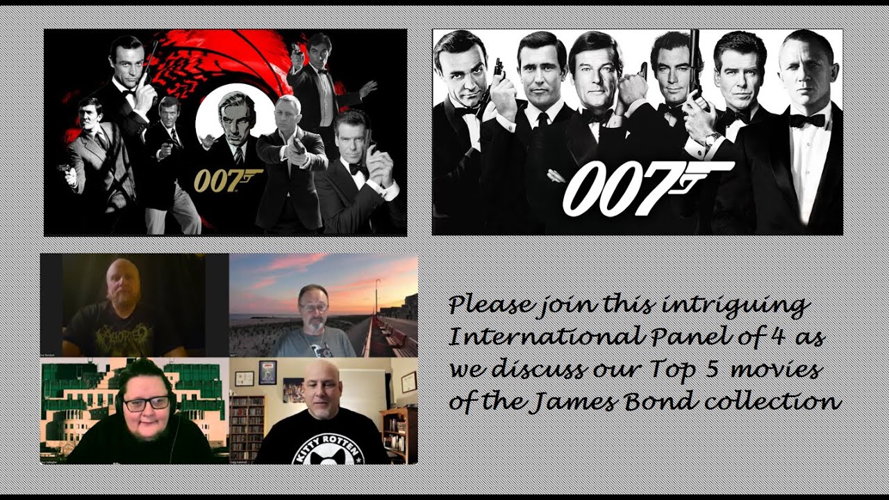 Our Top 5 of the James Bond movie collection (w/ Ove Rendum, Davy Gallagher, and Craig Kaminski)