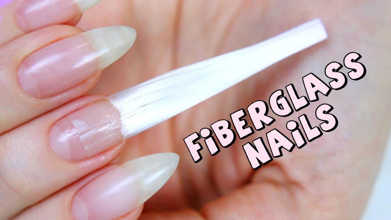 Wlokno Szklane Do Przedluzania Paznokci Fiberglass Nails Candymona Youtube