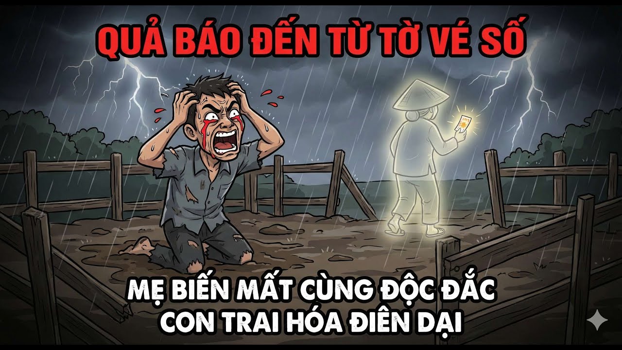 Đuổi Mẹ Ra Chuồng Heo, Con Trai Khóc Ra Máu Khi Mẹ Biến Mất Cùng Tờ Độc Đắc