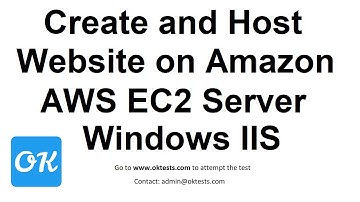 CH 1 - How to Create Amazon EC2 Instance in AWS Step by Step & Host Website on Windows Server at IIS