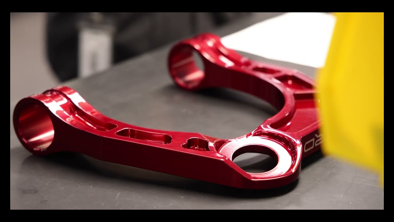 An upper control arm made by our MILL P 800 U at the TRD Manufacturing facility