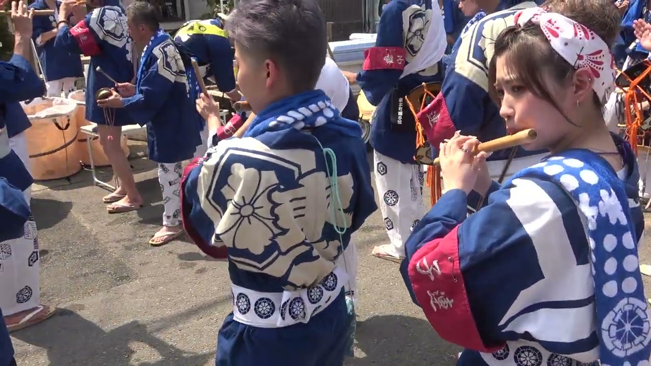 八重垣神社祇園祭初日/午後の東本町