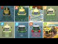 Fs14 vs Fs16 vs Fs18 vs Fs20 vs Fs22 vs Fs23 vs Fs24 vs Fs25 | Water Compare Gameplay | Timelapse