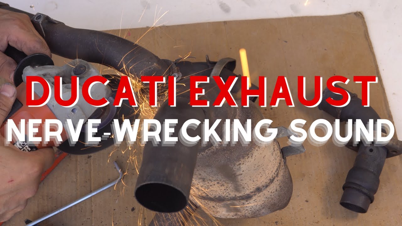 Ducati Multistrada 1000DS Exhaust - Eliminating a Sound Problem [4K] - No Talking