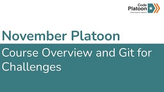 W1D1: Course Overview and Git for Challenges (4 of 4)
