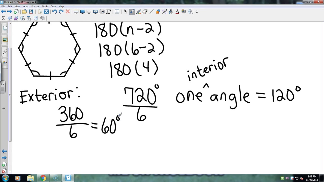 Big Ideas Geometry 7 1 Angles of Polygons - YouTube