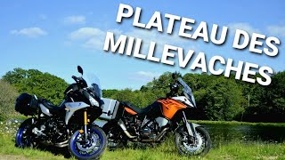 Plateau des Millevaches a moto 🇫🇷 Il nous arrive une galère🤮🤮