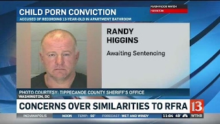 Higgins convicted on child porn charges