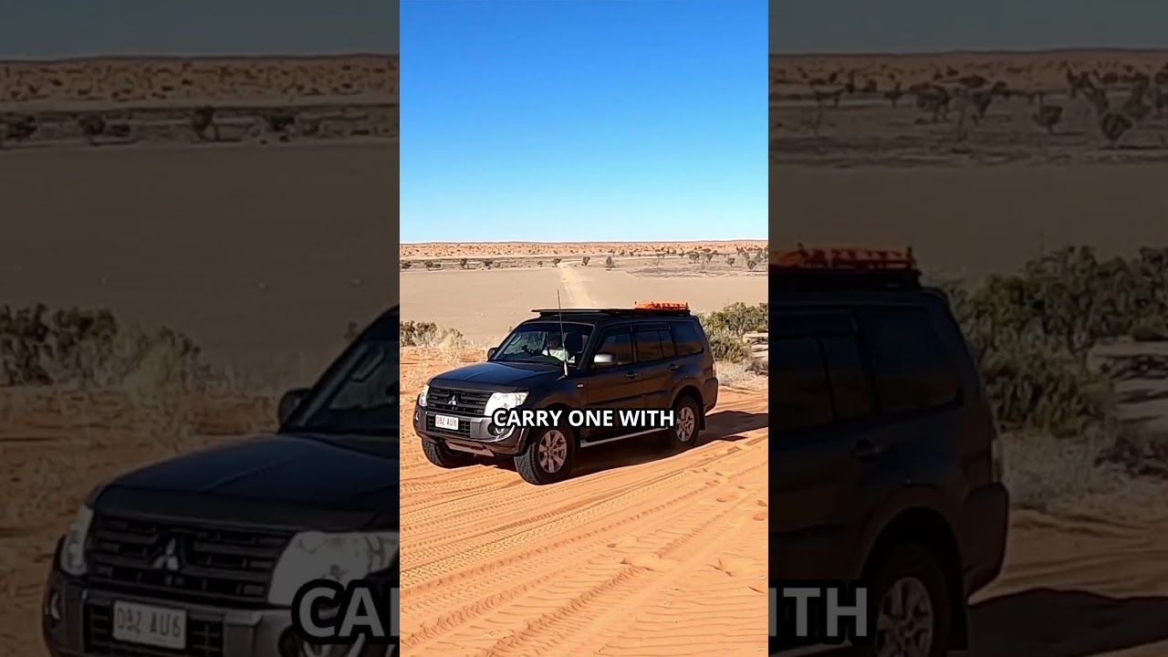 How to drive up the Big Red Sand Dune near Birdsville in Outback Queensland