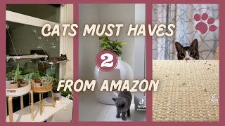 Cats Amazon finds\/must haves Tik Tok compilation (with links)