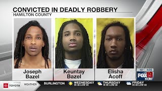 Third person sentenced to prison in deadly robbery
