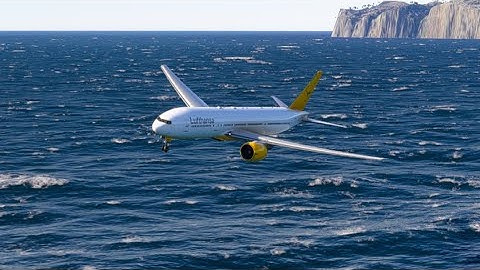 beautiful view when the plane is about to land at the airport. EPS 0577