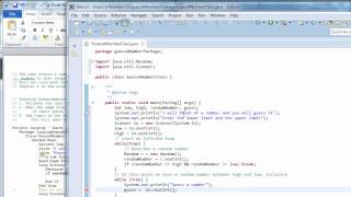 Guess a Number- Java Programming Recitation