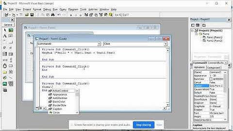 Visual Basic 6.0- Multiple forms with code
