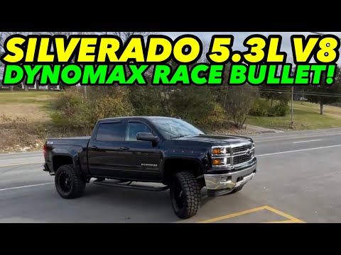 2015 Chevy Silverado 5.3L V8 Exhaust w/ DYNOMAX RACE BULLET!