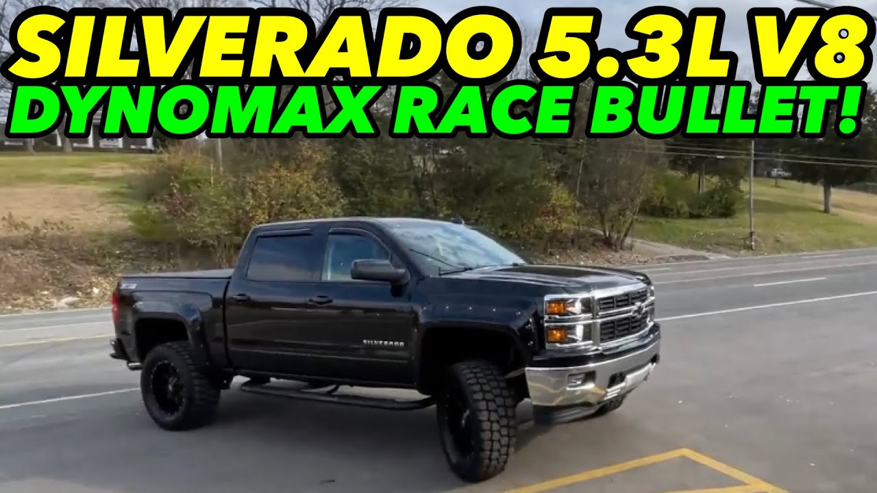 2015 Chevy Silverado 5.3L V8 Exhaust w/ DYNOMAX RACE BULLET!