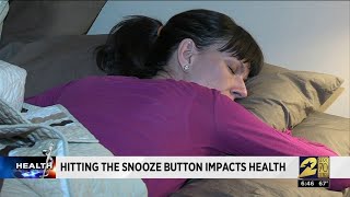 Hitting the Snooze Button Impacts Health