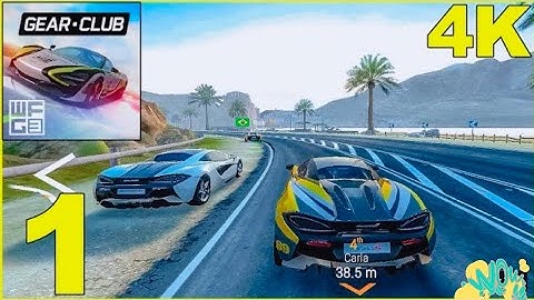 Gear Club True Racing Android Gameplay Walkthrough Part 1 (Mobile Gameplay, Android, iOS, 4K, 60FPS)