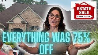75% Off Estate Sale Haul! Come shop with me for EBay reselling!