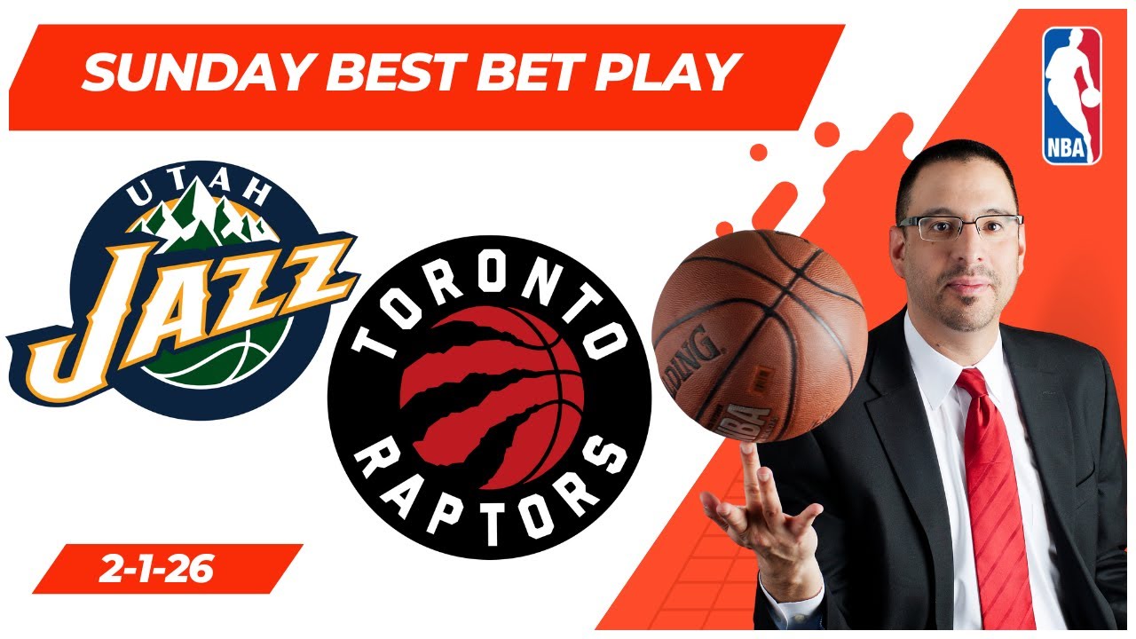 Jazz vs Raptors | NBA Best Bet | Raphael's NBA Betting Picks & Predictions | Sunday 2/1/26